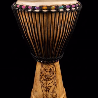 Djembe 9x45cm Amendoim